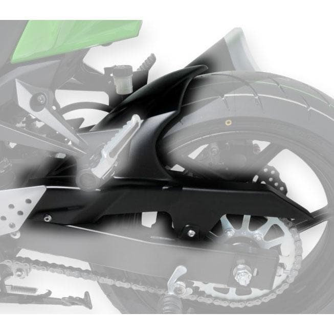 Ermax Hugger | Metallic Black (Diablo Black) | Kawasaki Z 750 2009>2009-Huggers-Pyramid Motorcycle Accessories