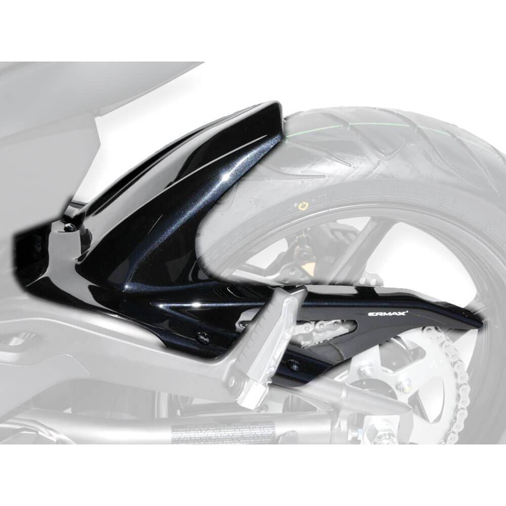 Ermax Hugger | Metallic Black (Metallic Spark Black) | Kawasaki ER-6F 2012>2015-Huggers-Pyramid Motorcycle Accessories