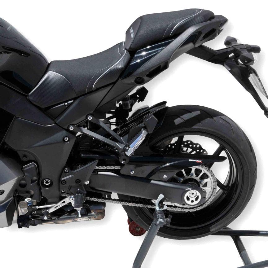 Ermax Hugger | Metallic Black (Metallic Spark Black) | Kawasaki Ninja 1000 2011>2016-Huggers-Pyramid Motorcycle Accessories