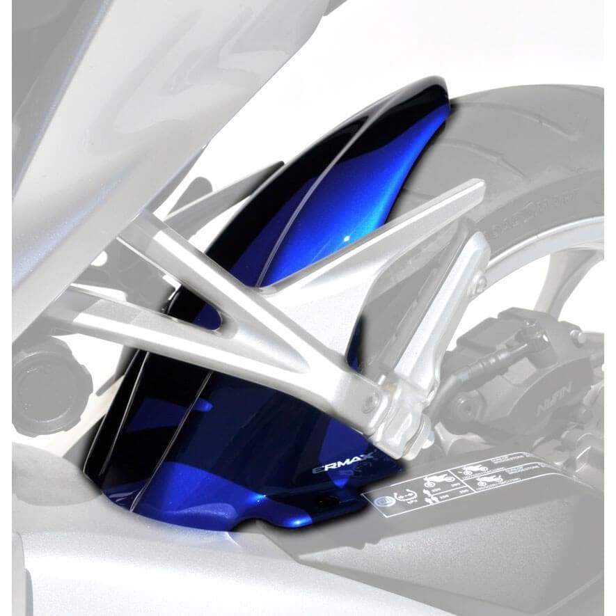 Ermax Hugger | Metallic Blue (Candy Tahitian Blue) | Honda VFR 1200 F 2010>2012-E730114131-Huggers-Pyramid Plastics