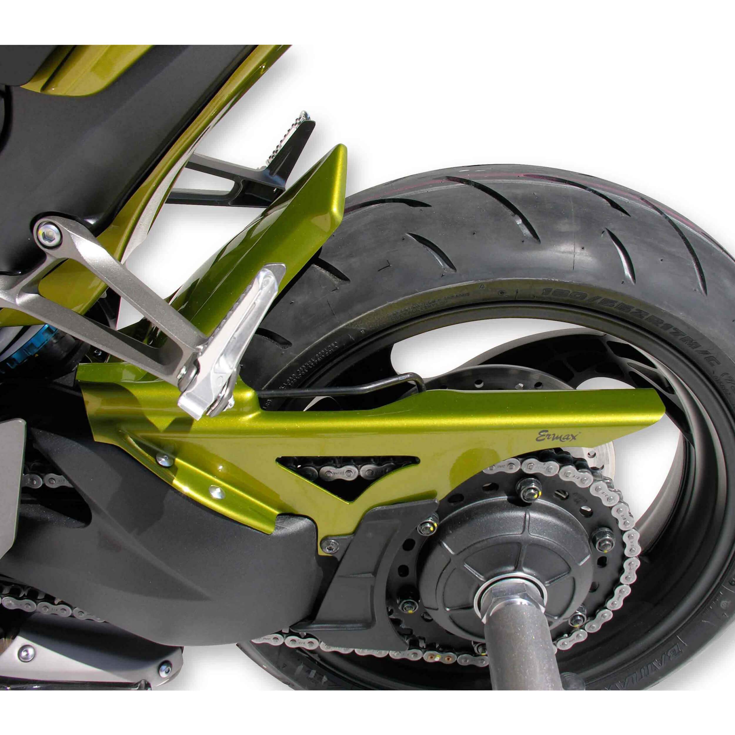 Ermax Hugger | Metallic Green (Dragon Green Metal) | Honda CB 1000 R 2008>2009-E730124103-Huggers-Pyramid Motorcycle Accessories