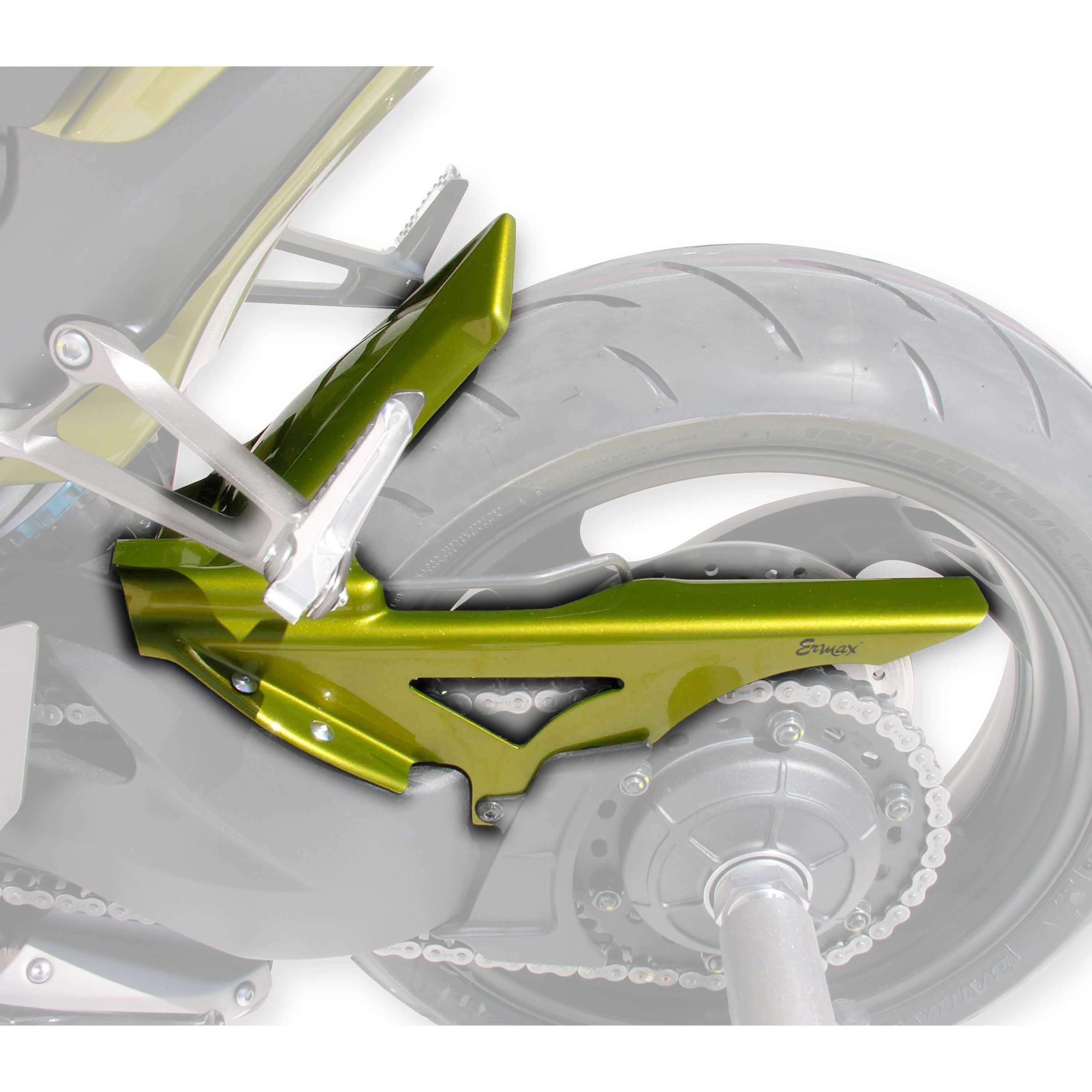 Ermax Hugger | Metallic Green (Dragon Green Metal) | Honda CB 1000 R 2008>2009-E730124103-Huggers-Pyramid Motorcycle Accessories