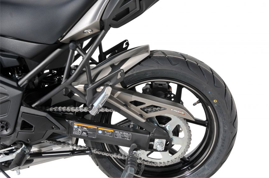 Ermax Hugger | Metallic Moondust Grey [25x] | Kawasaki Versys 650 2015>2021 -  Shop name