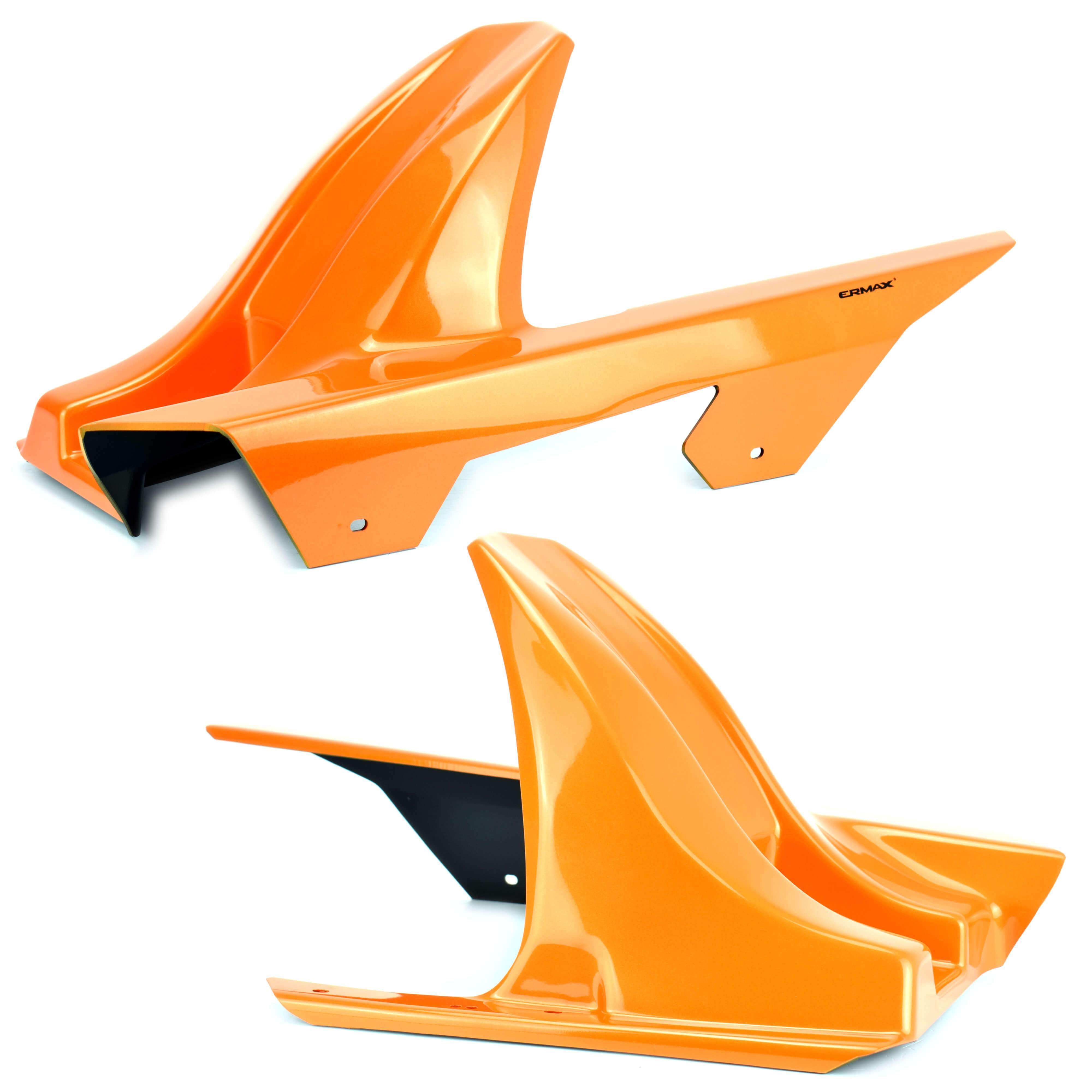 Ermax Hugger | Metallic Orange (Pearl Wildfire Orange) | Kawasaki Z 800 2010>2010-Huggers-Pyramid Motorcycle Accessories