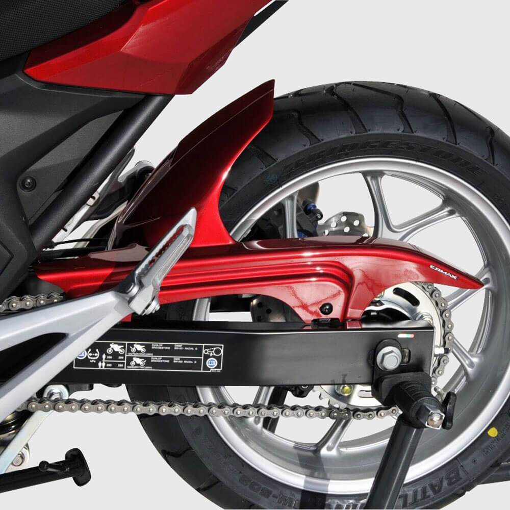 Ermax Hugger | Metallic Red (Candy Prominence Red) | Honda NC 750 X 2016>2020-E7301PR119-Huggers-Pyramid Motorcycle Accessories