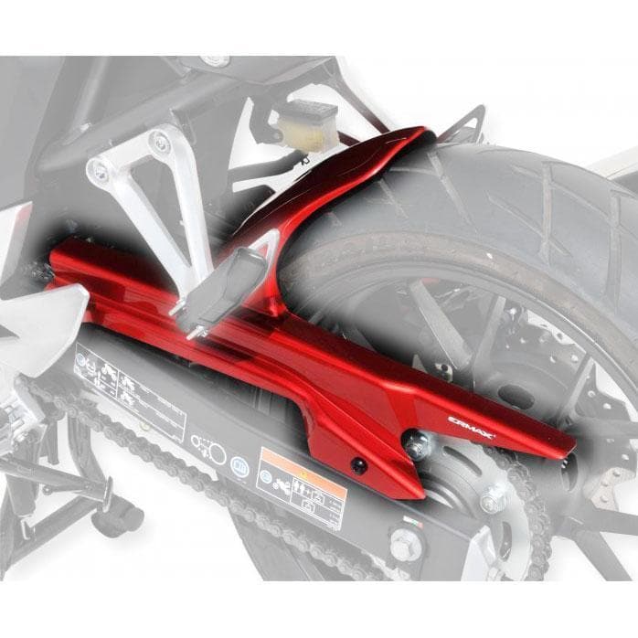 Ermax Hugger | Metallic Red (Candy Rubis Red) | Honda CB 500 F 2013>2015-E730115135-Huggers-Pyramid Plastics