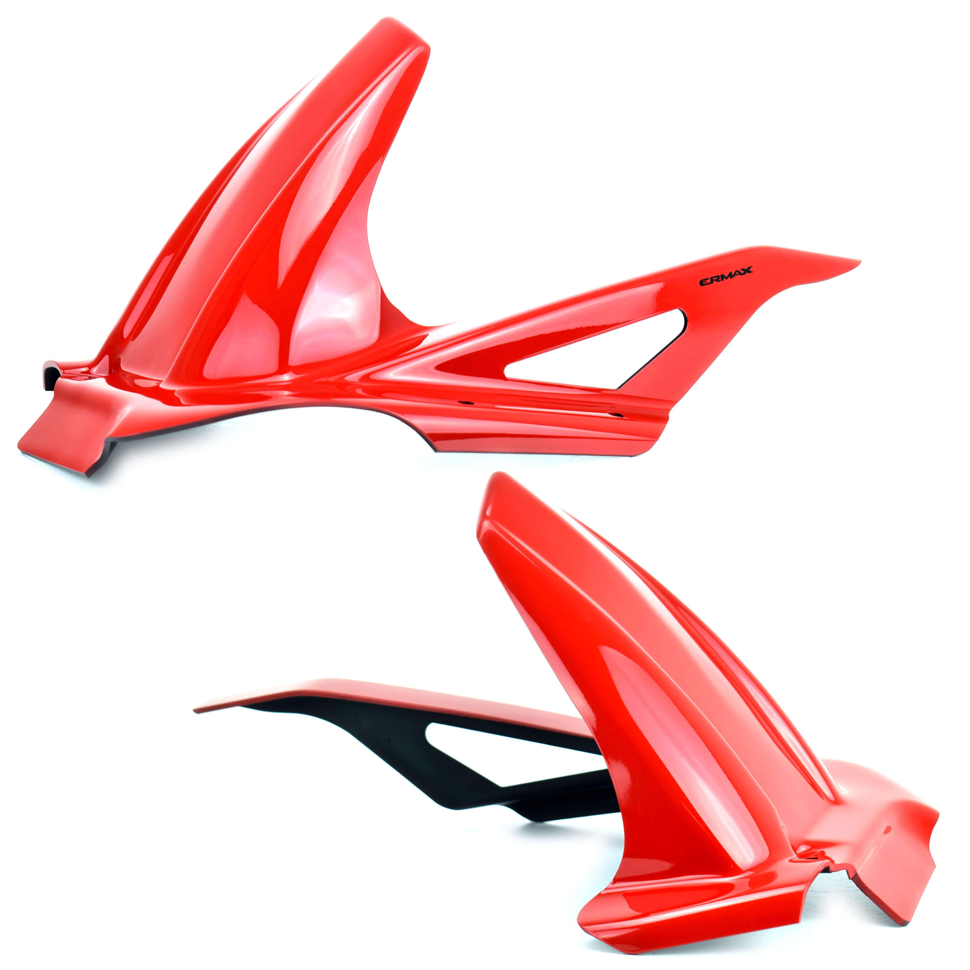 Ermax Hugger | Metallic Red (Firecracker Red) | Kawasaki ER-6N 2013>2013-E730319082-Huggers-Pyramid Plastics