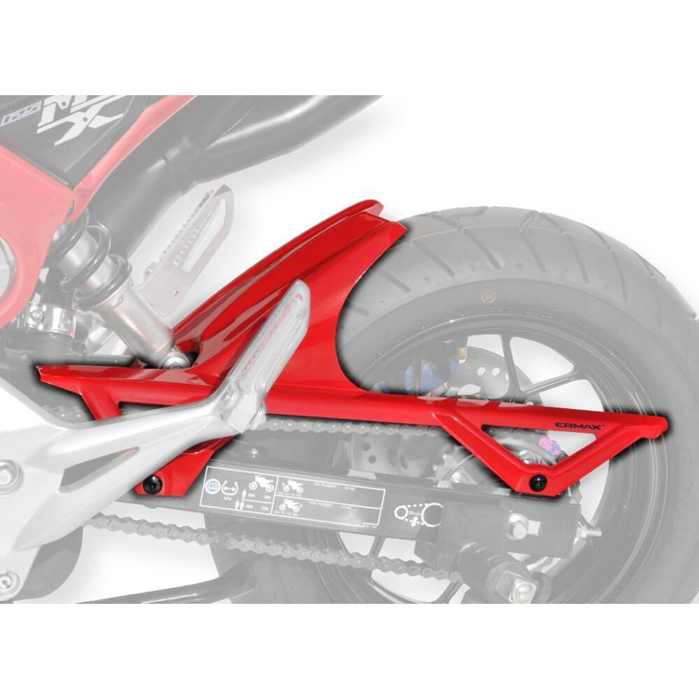 Ermax Hugger | Metallic Red (Pearl Valentine Red) | Honda MSX 125 2013>2015-E730119138-Huggers-Pyramid Plastics