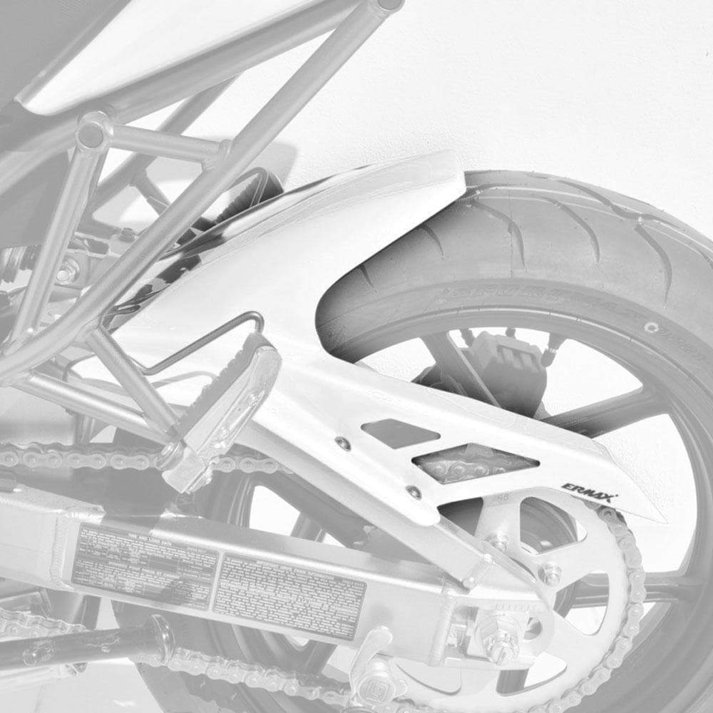 Ermax Hugger | Metallic White (Pearl Stardust White) | Kawasaki Versys 650 2013>2013-Huggers-Pyramid Motorcycle Accessories