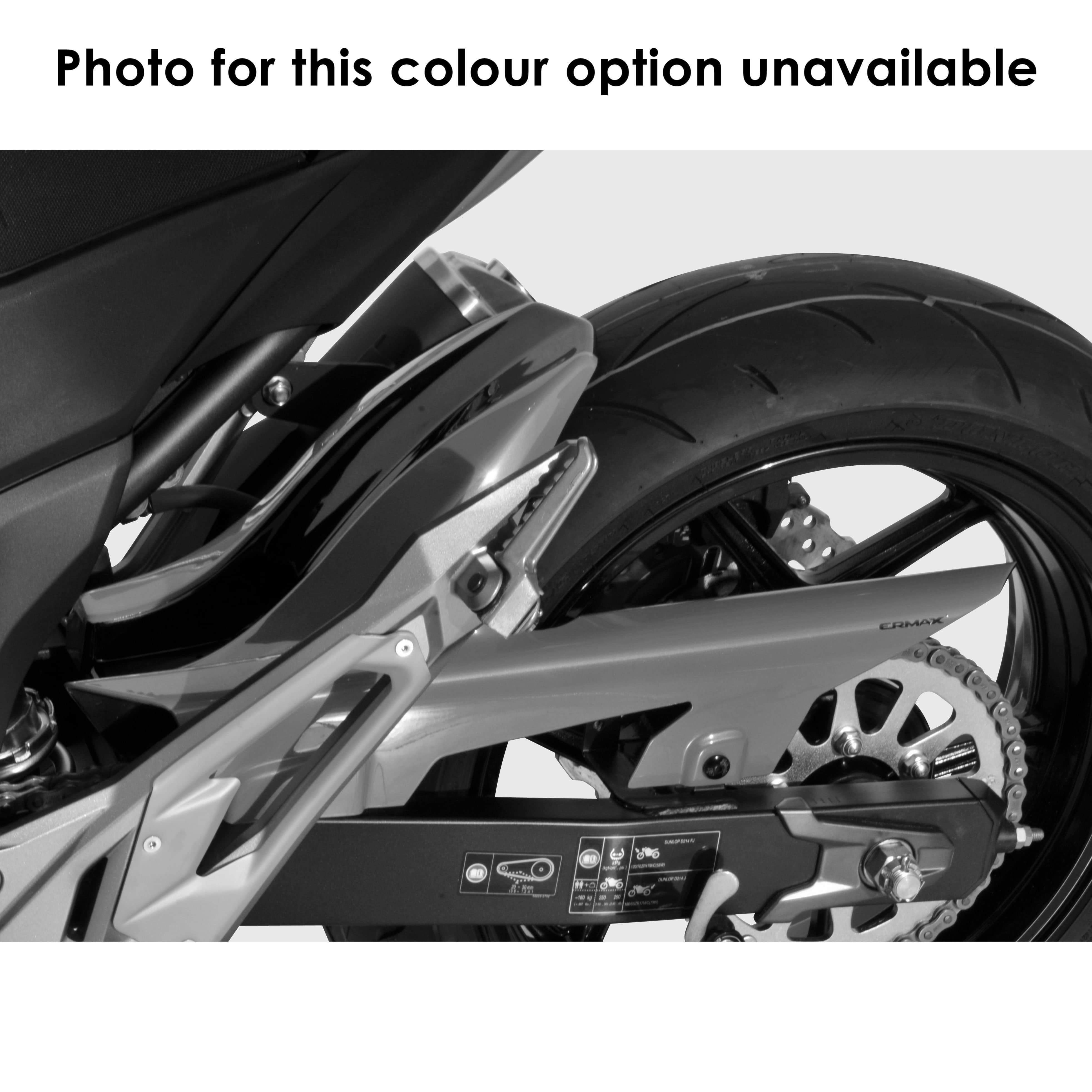 Ermax Hugger | Metallic White (Pearl Stardust White) | Kawasaki Z 800 2013>2016-E730321084-Huggers-Pyramid Motorcycle Accessories