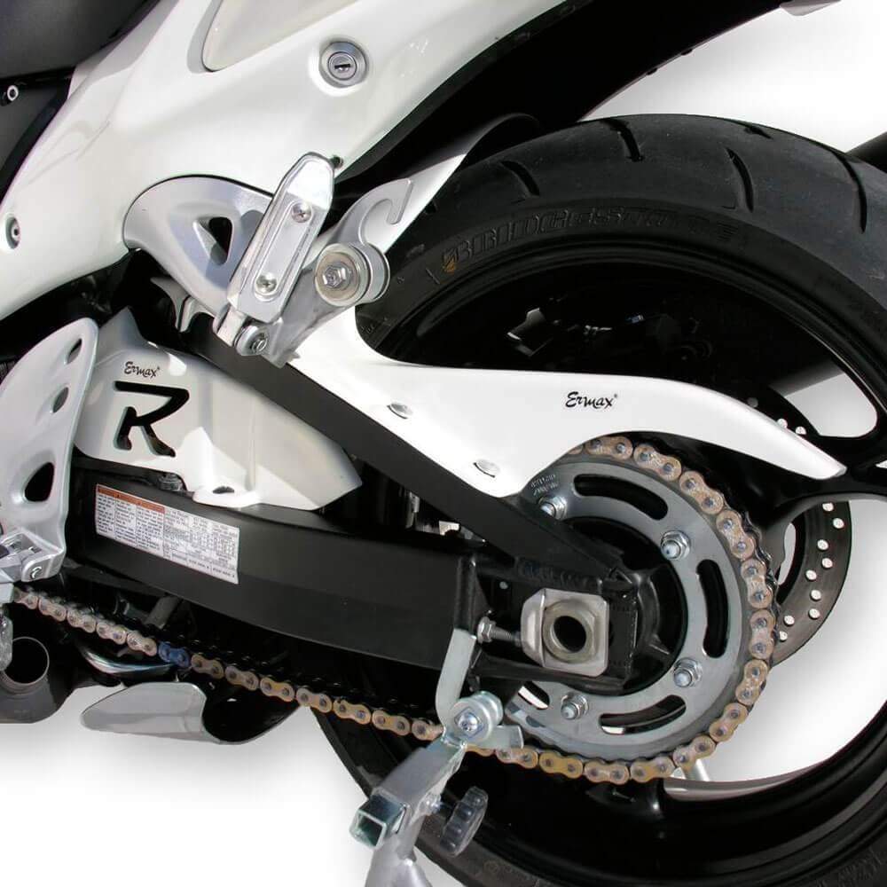 Ermax Hugger | Metallic White (Pearl Still White) | Suzuki Hayabusa GSX1300R 2009>2009-E730421088-Huggers-Pyramid Motorcycle Accessories