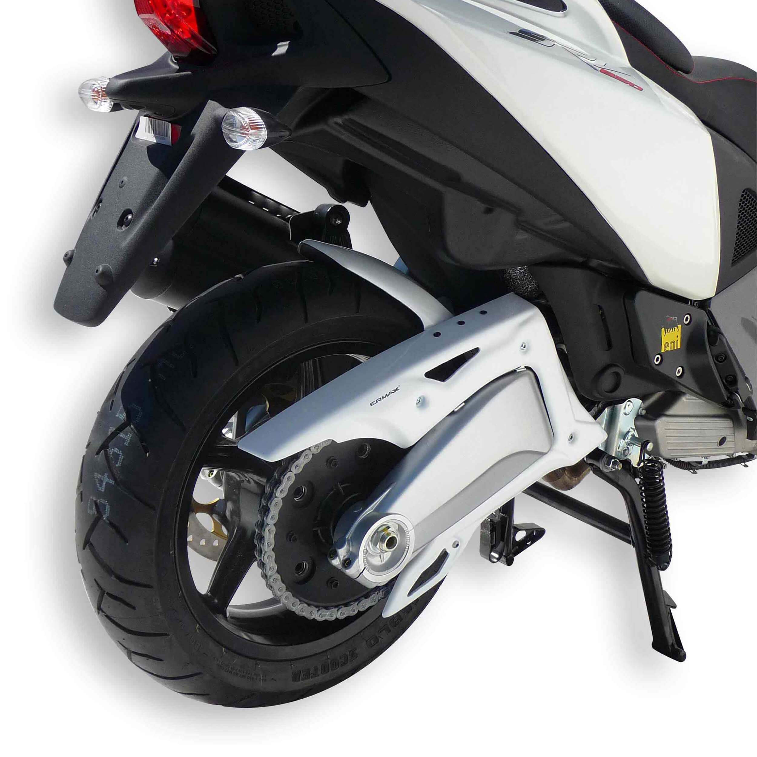 Ermax Hugger | Metallic White (Racing White) | Aprilia SRV 850 2012>2017-E730812038-Huggers-Pyramid Motorcycle Accessories