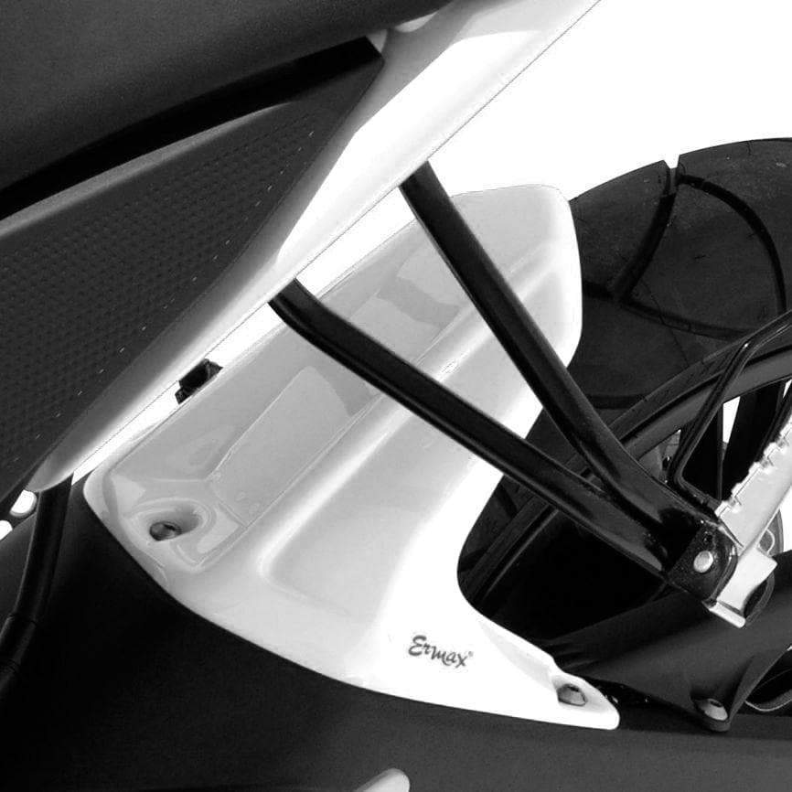 Ermax Hugger | Metallic White (Sport White) | Yamaha YZF-125 R 2008>2008-E730221093-Huggers-Pyramid Motorcycle Accessories