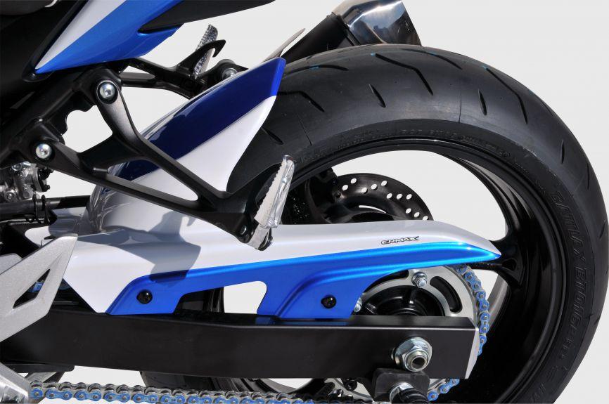 Ermax Hugger | Metallic White/Metallic Blue (Pearl Glacier White/Triton Blue) | Suzuki GSR 750 2011>2016 -  Shop name