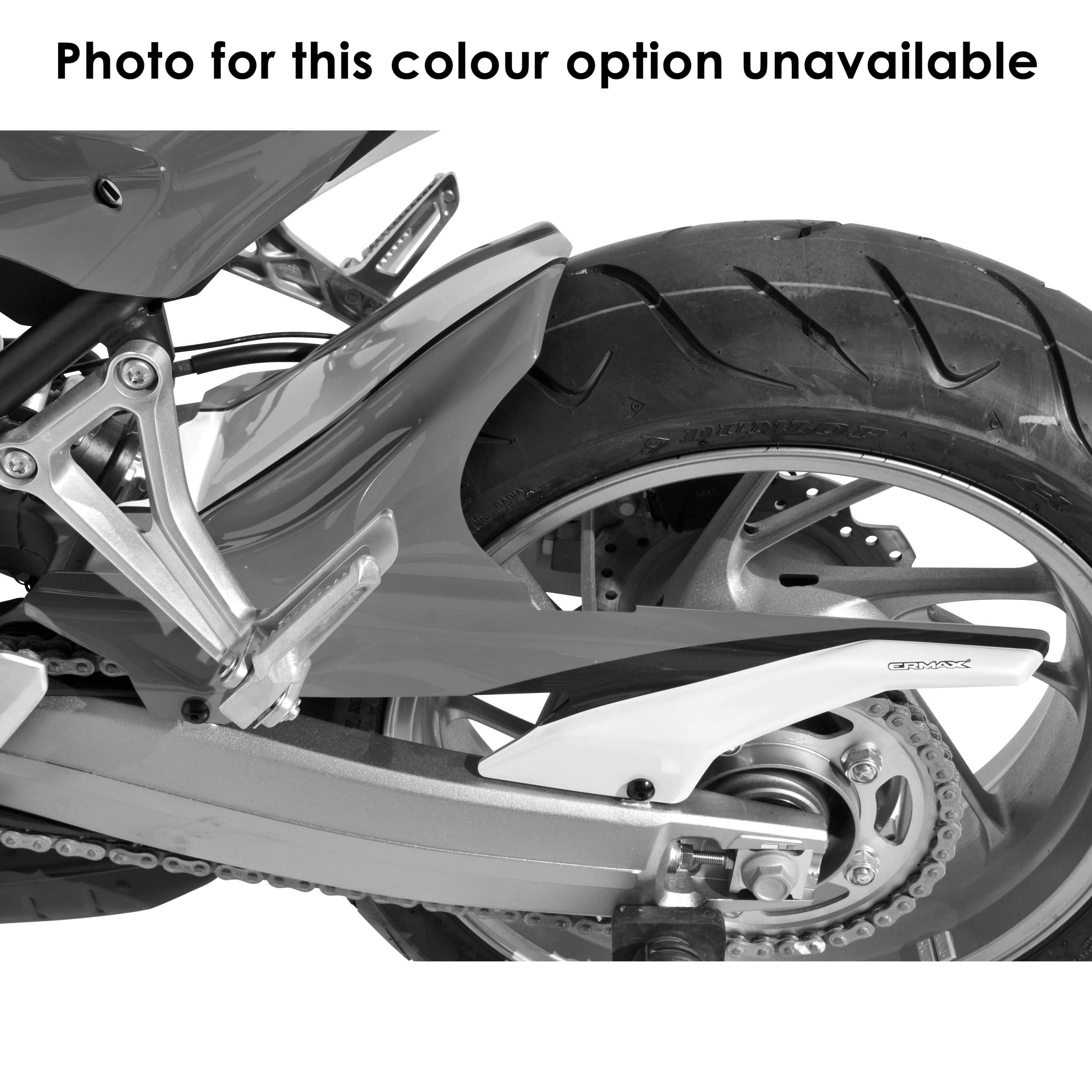 Ermax Hugger | Metallic White/Metallic Red (Millenium Red/Pearl Metalloid White) | Honda CB 650 F 2014>2015-E730128150-Huggers-Pyramid Motorcycle Accessories