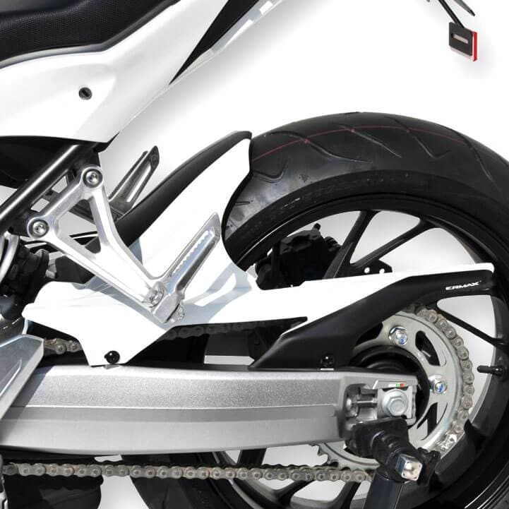 Ermax Hugger | Pearl Metalloid White/Matte Black | Honda CB 650 F 2014>2015-Huggers-Pyramid Motorcycle Accessories