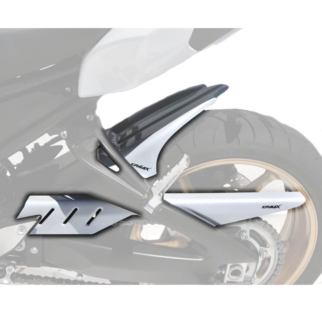 Ermax Hugger | Pearl White (Bluish White Cocktail) | Yamaha FZ8 2010>2014-E730212108-Huggers-Pyramid Motorcycle Accessories