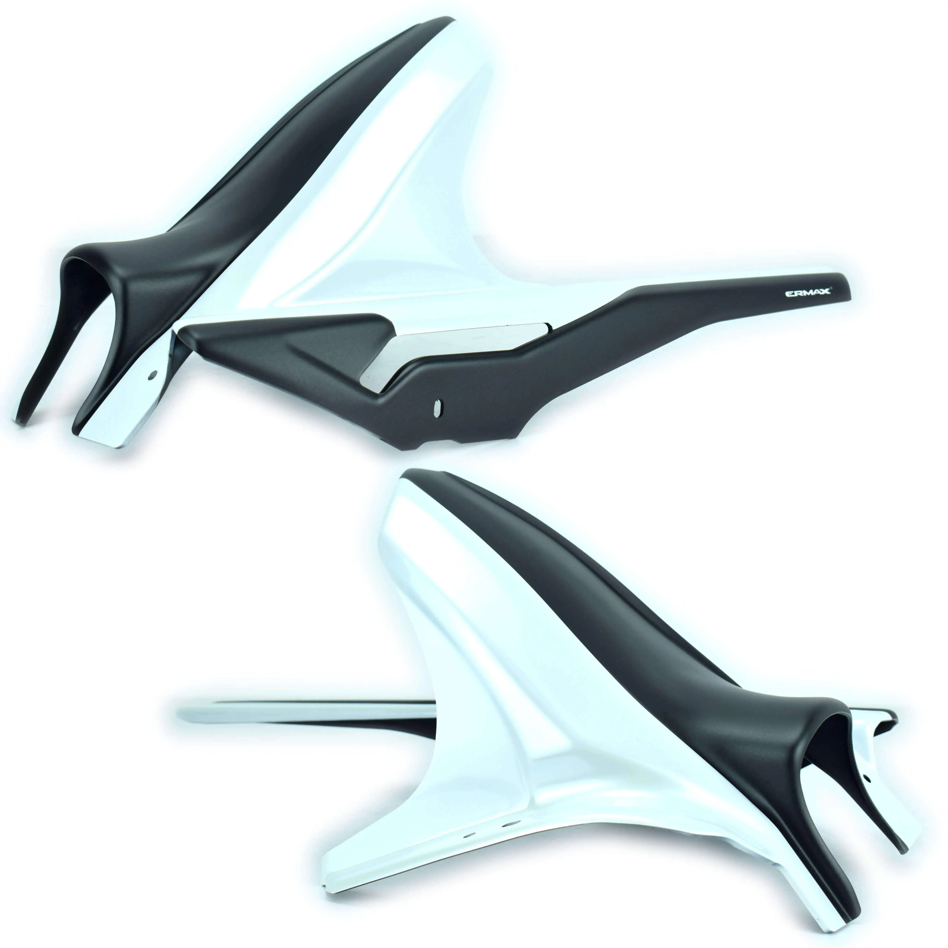 Ermax Hugger | White/Matte Black (Bluish White Cocktail/Matte Black) | Yamaha MT-07 2014>2015 -  Shop name