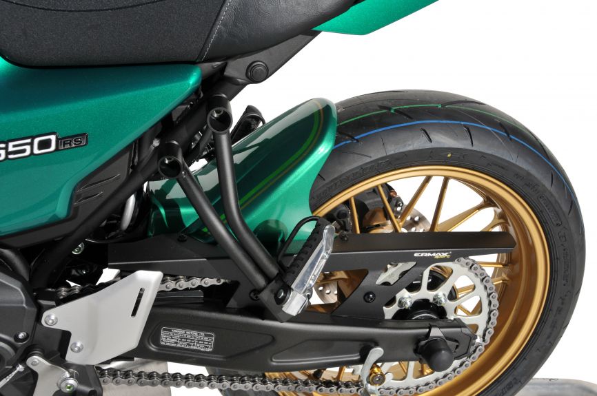 Ermax Hugger with Aluminium Chainguard | Candy Emerald Green [GN1] | Kawasaki Z 650 RS 2021>Current -  Shop name