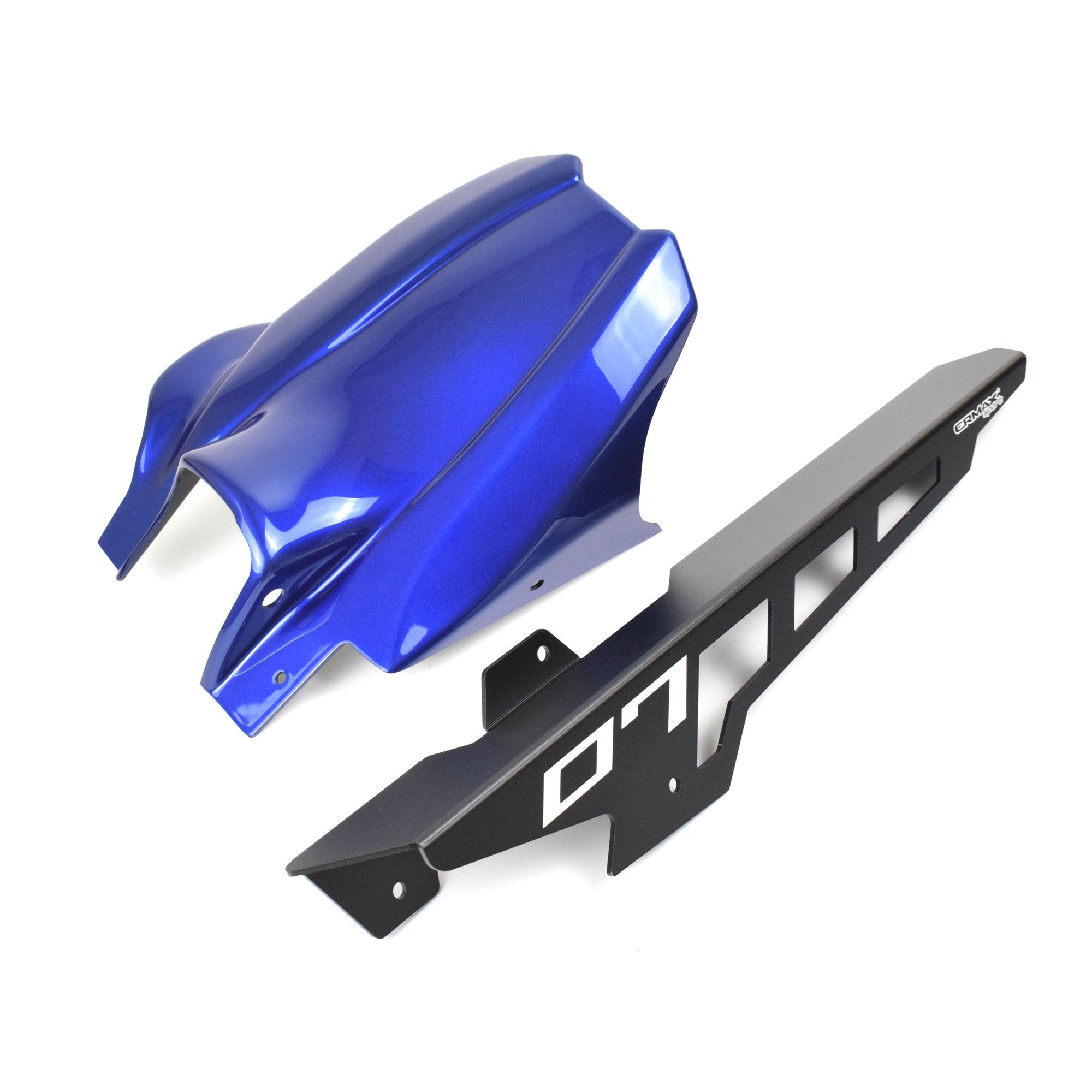 Ermax Hugger with Aluminium Chainguard | Icon Blue | Yamaha MT-07 2021>2024 -   Pyramid Motorcycle Accessories