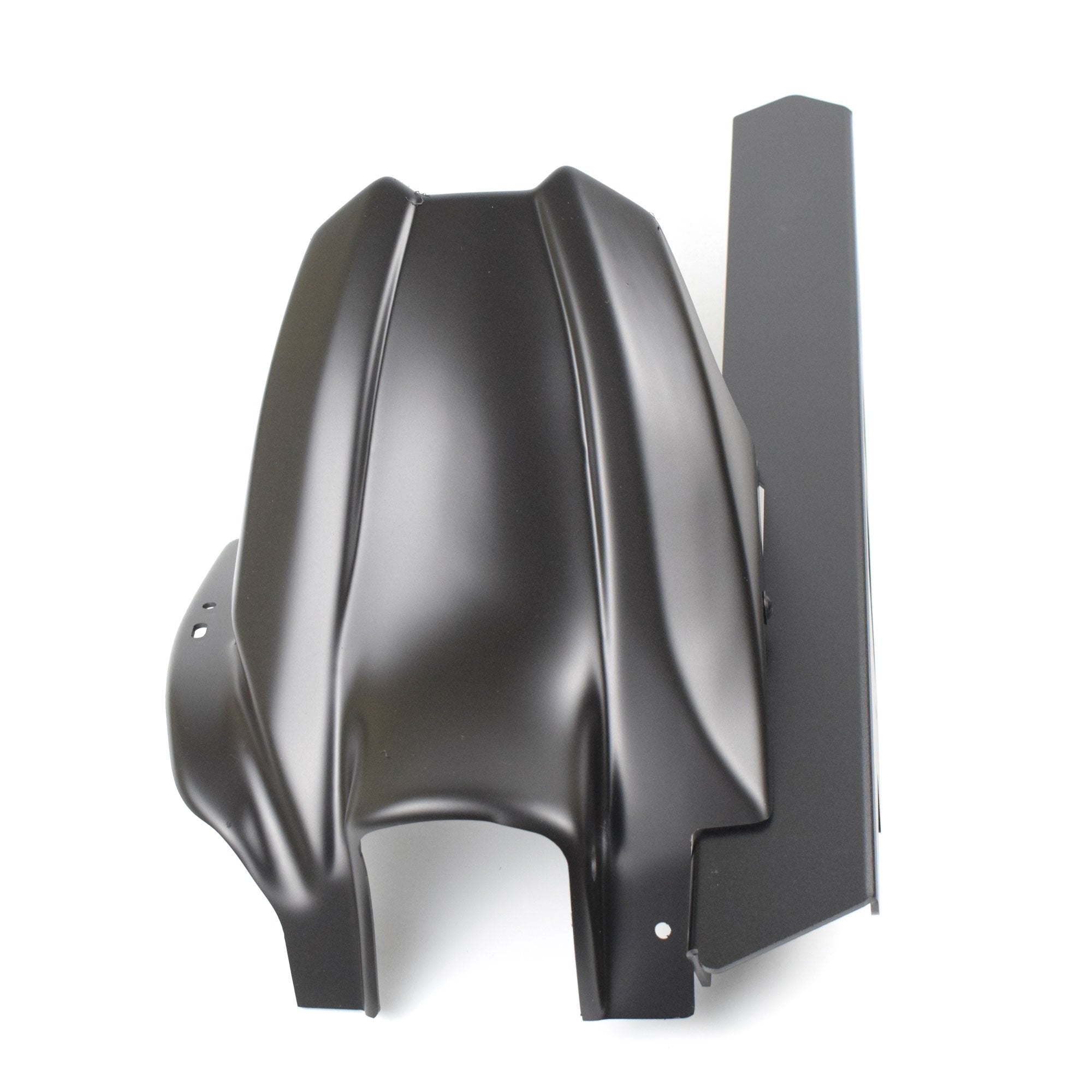 Ermax Hugger with Aluminium Chainguard | Matte Black | Yamaha MT-07 2021>2024 -   Pyramid Motorcycle Accessories