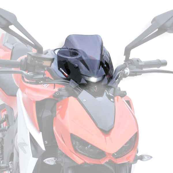 Ermax Hypersport Screen | Dark Smoke | Kawasaki Z 1000 2014>Current-EHY0303087-Screens-Pyramid Motorcycle Accessories