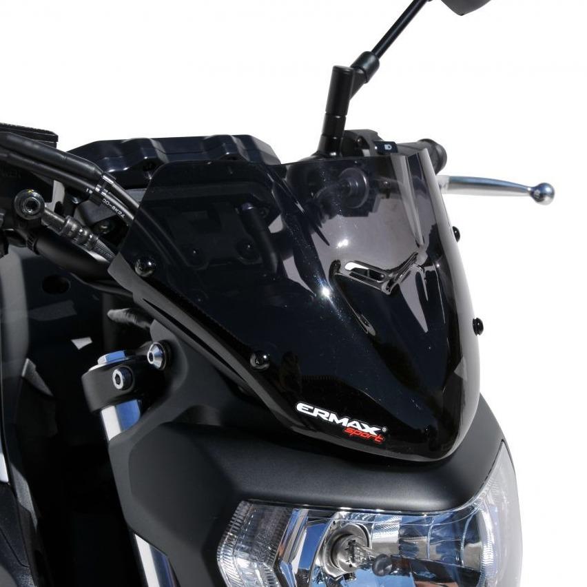 Ermax Hypersport Screen | Dark Smoke | Yamaha MT-07 2018>2020 -   Pyramid Motorcycle Accessories