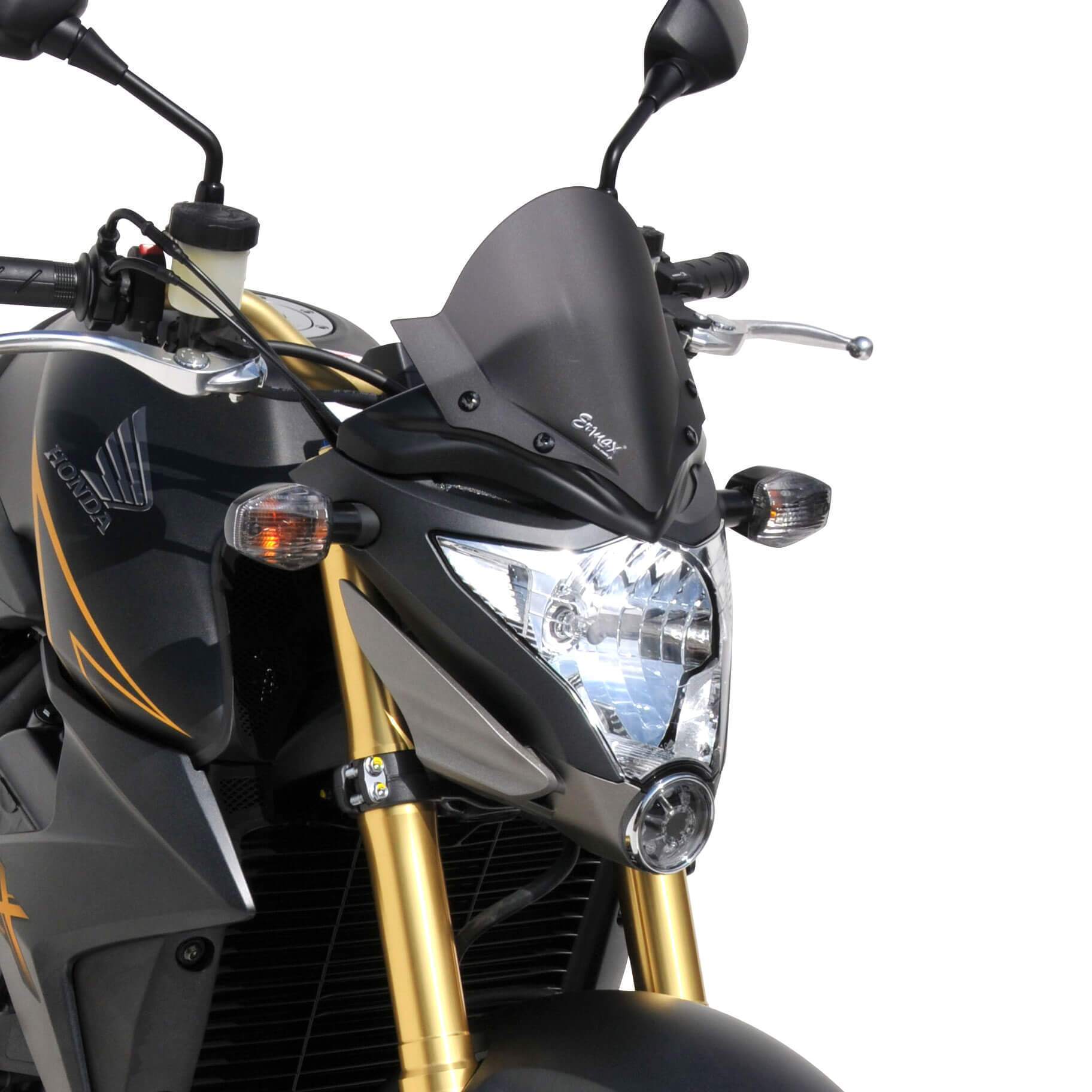 Ermax Nose Fairing | Black with Satin Black Screen | Honda CB 1000 R 2008>2017-E030147103-Screens-Pyramid Motorcycle Accessories