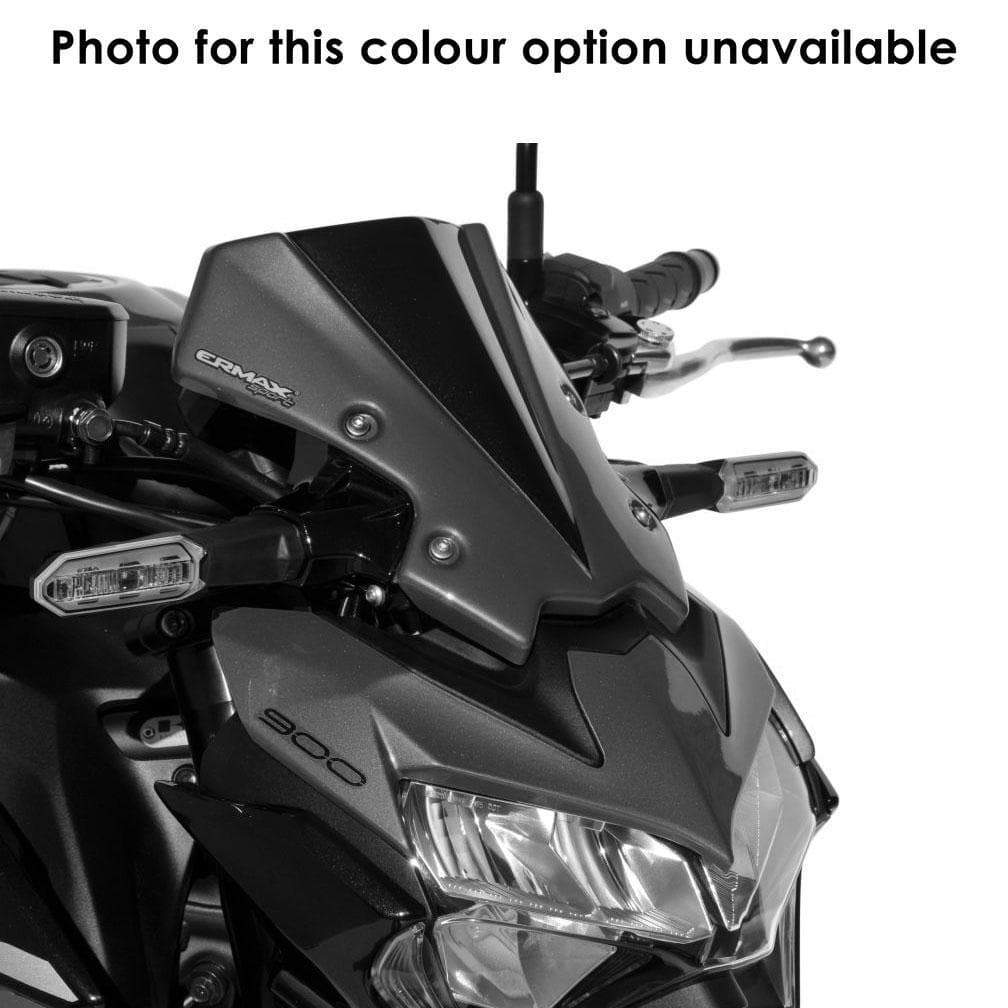Ermax Nose Fairing | Met Grey/Met Black (Graphite Grey/Metallic Spark Black) | Kawasaki Z 900 2020>Current-E1503S77-G6-Screens-Pyramid Motorcycle Accessories