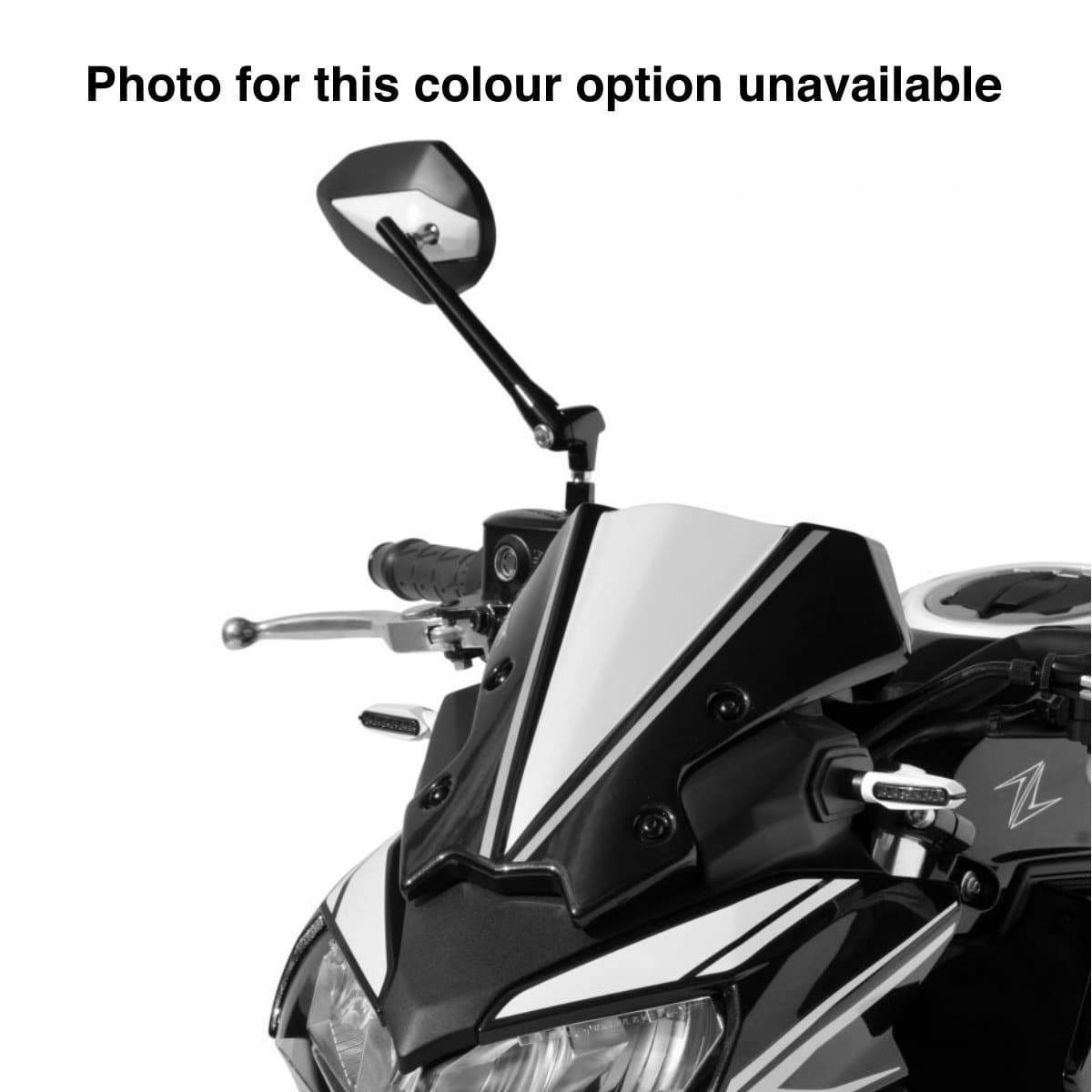 Ermax Nose Fairing | Metallic Green/Metallic Black (Candy Lime Green(35P)/Spark Black) | Kawasaki Z 650 2020>Current-E1503S78-48-Screens-Pyramid Motorcycle Accessories