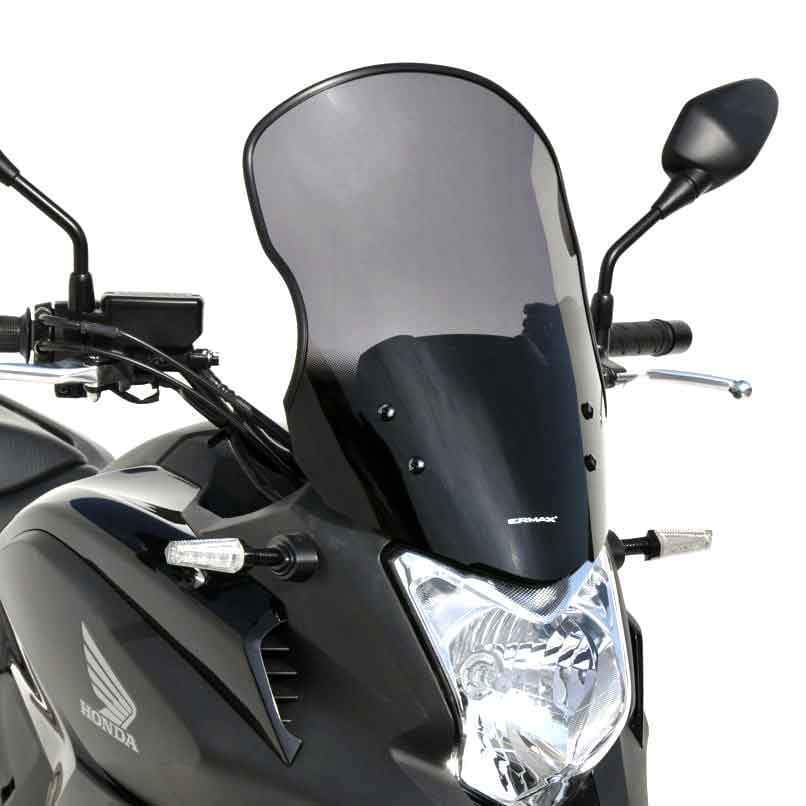 Ermax Original Screen | Dark Smoke | Honda NC 750 X 2014>2015-E020103141-Screens-Pyramid Motorcycle Accessories