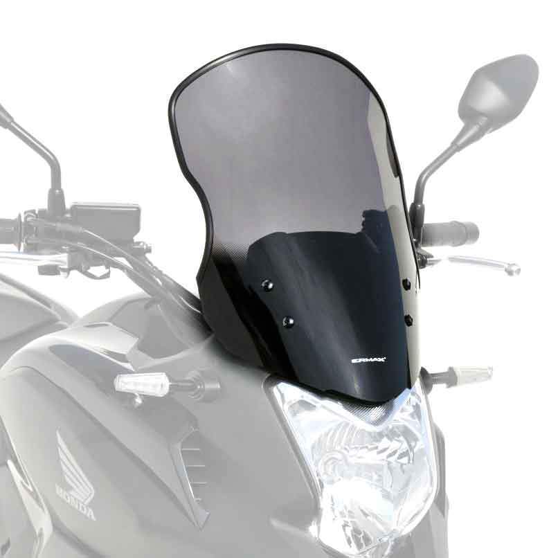 Ermax Original Screen | Dark Smoke | Honda NC 750 X 2014>2015-E020103141-Screens-Pyramid Motorcycle Accessories