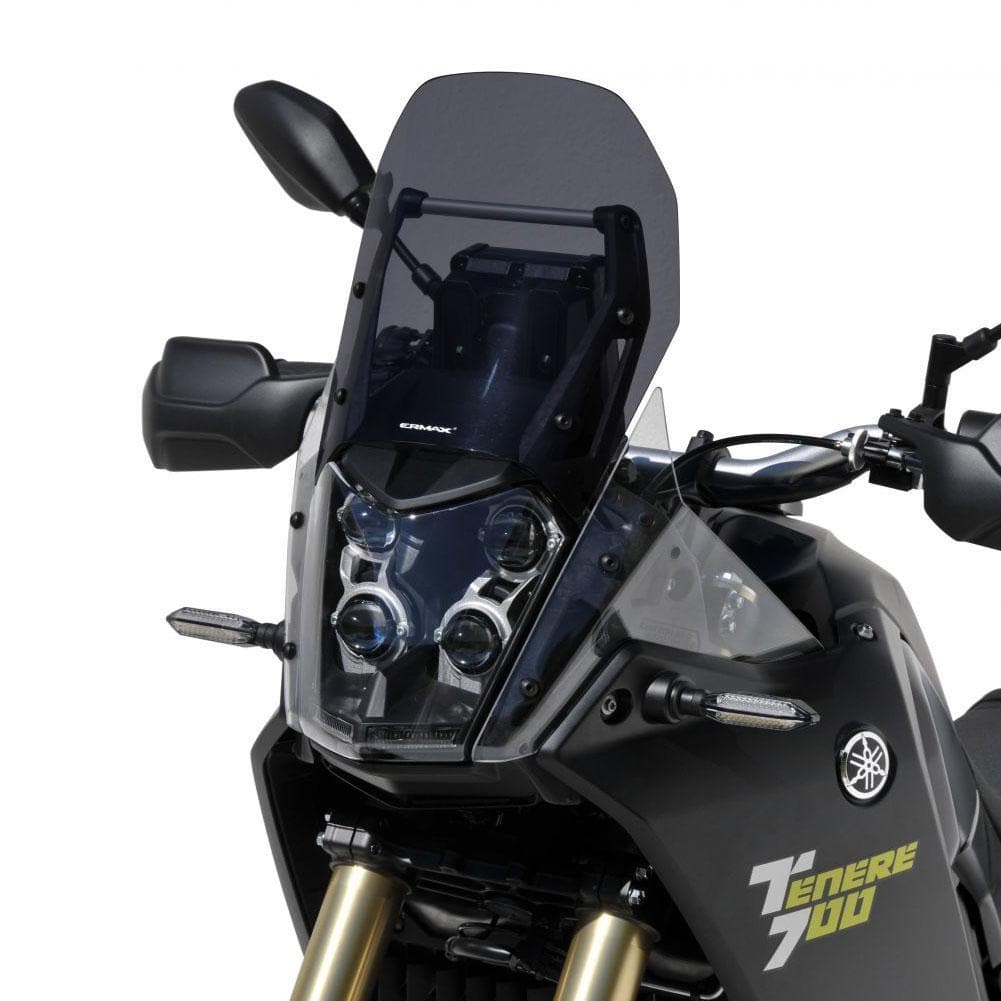 Ermax Original Screen | Dark Smoke | Yamaha Tenere 700 2019>Current-E0202Y90-03-Screens-Pyramid Motorcycle Accessories