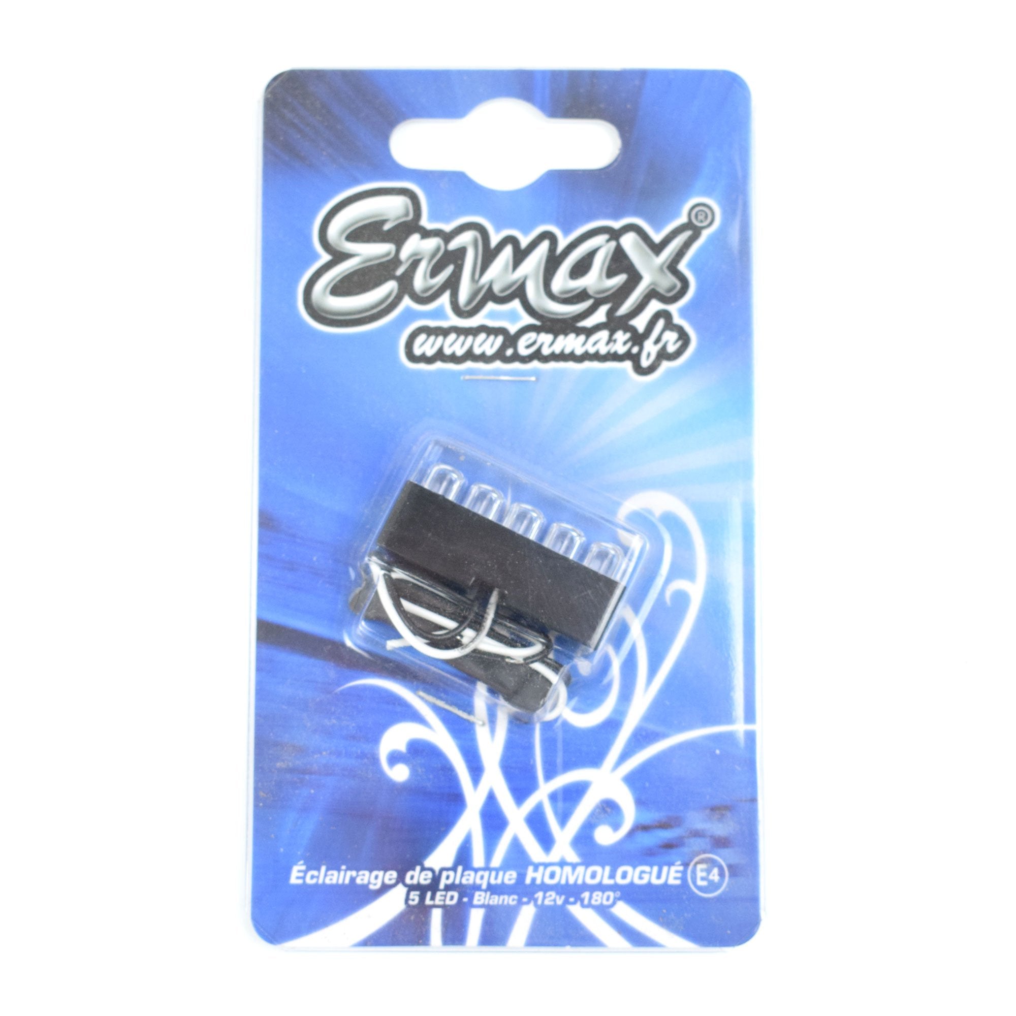 Ermax Plate Light | Clear LED without Black Casing-E910501051-Lights-Pyramid Motorcycle Accessories