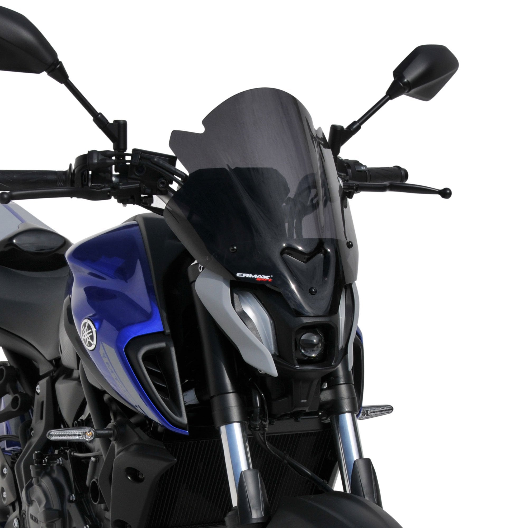 Ermax Racing Sceen | Clear | Yamaha MT-07 2021>2024-Screens-Pyramid Motorcycle Accessories