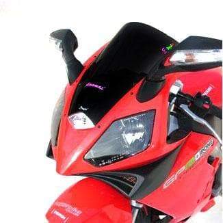 Ermax Racing Screen | Black | Derbi GPR 125 2004>2009-E074256004-Screens-Pyramid Motorcycle Accessories