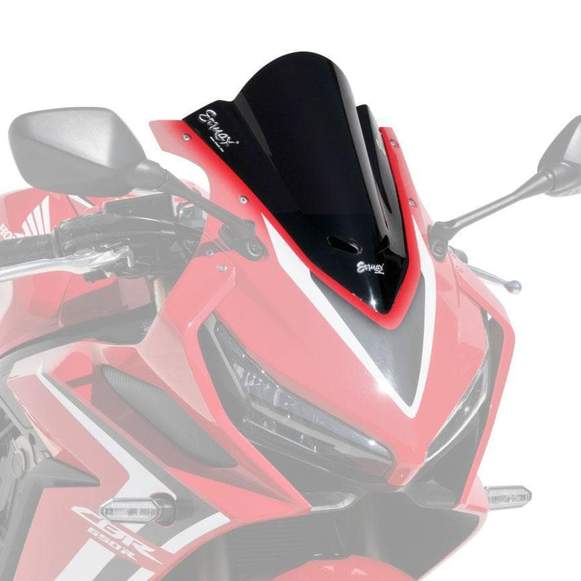 Ermax Racing Screen | Black (Opaque) | Honda CBR 650 R 2019>2020 -  Shop name