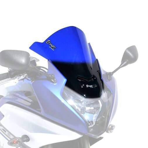 Ermax Racing Screen | Blue | Honda CBR 600 F 2011>2013-E070104120-Screens-Pyramid Plastics