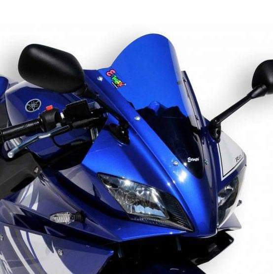 Ermax Racing Screen | Blue | Yamaha YZF-125 R 2008>2014-E070204093-Screens-Pyramid Plastics