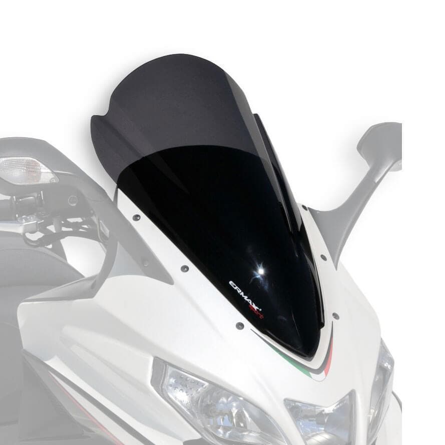 Ermax Racing Screen | Dark Smoke | Aprilia SRV 850 2012>2017-E070803038-Screens-Pyramid Motorcycle Accessories