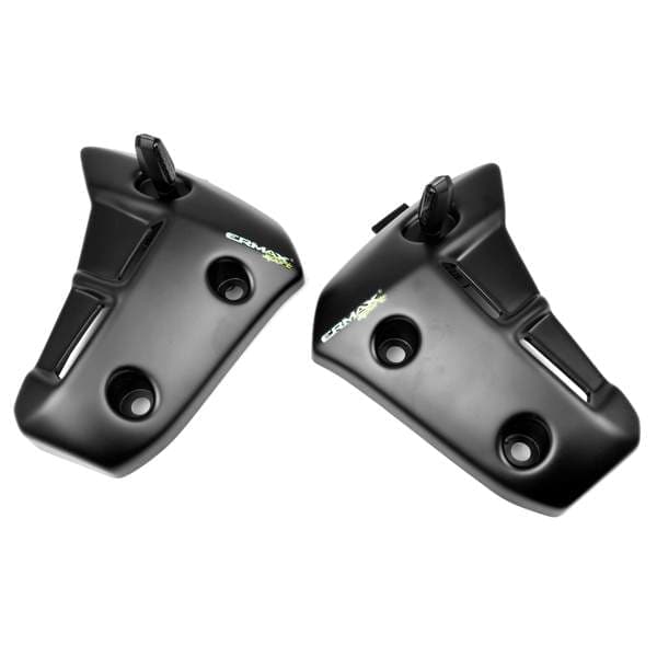 Ermax Radiator Cheeks | Matte Metallic Black (Tech Black) | Yamaha MT-07 2018>2020 -  Shop name