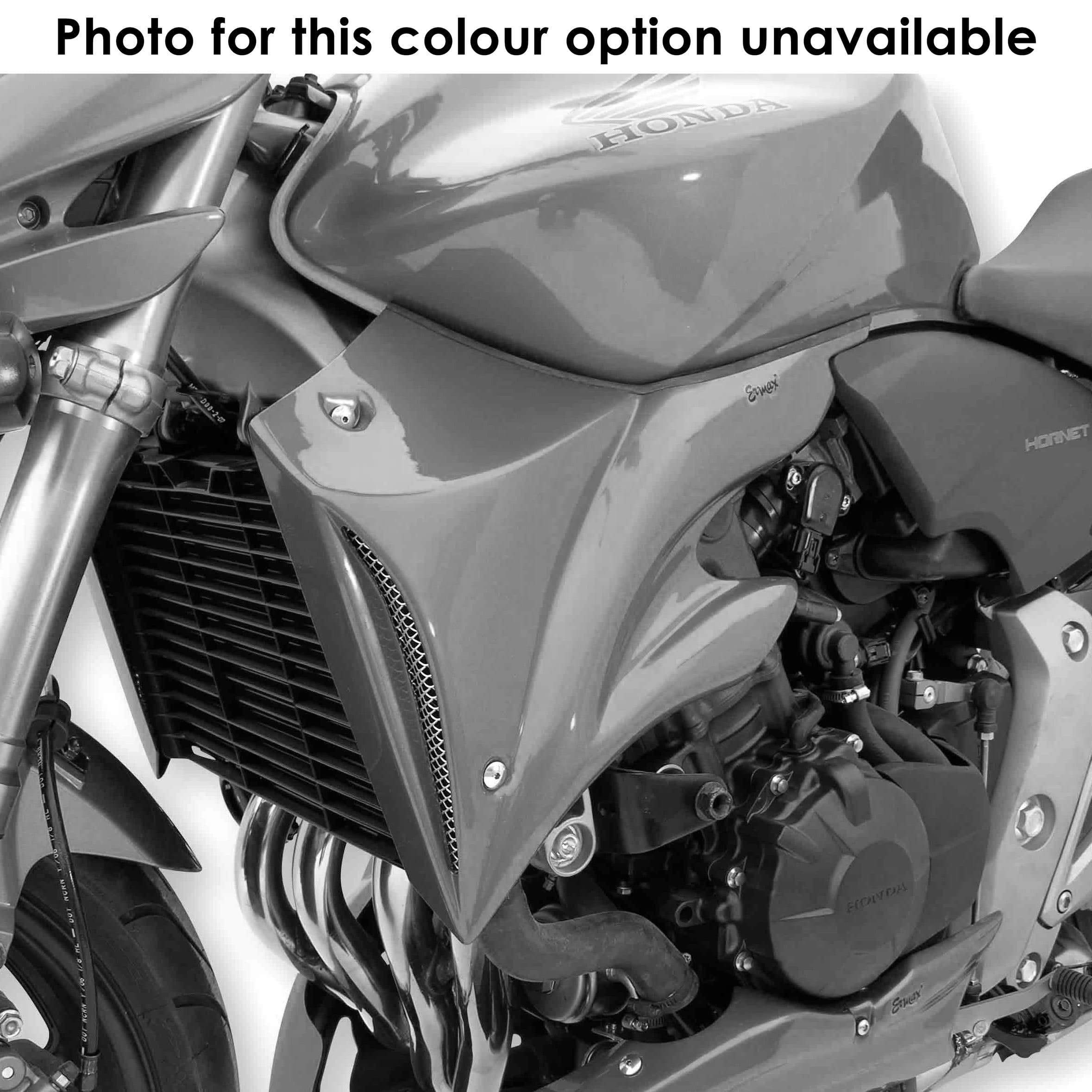 Ermax Radiator Cheeks | Metallic Yellow (Pearl Acid Yellow) | Honda CB 600 F Hornet 2009>2010-Radiator Cheeks-Pyramid Motorcycle Accessories