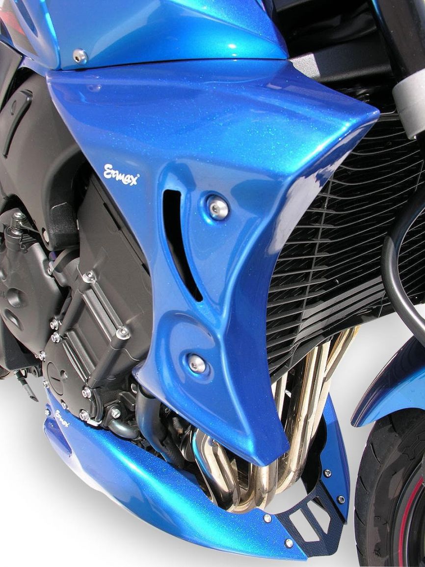Ermax Radiator Cheeks | Power Blue [bmc] | Yamaha FZ1 2006>2013-E760259082-Radiator Cheeks-Pyramid Motorcycle Accessories