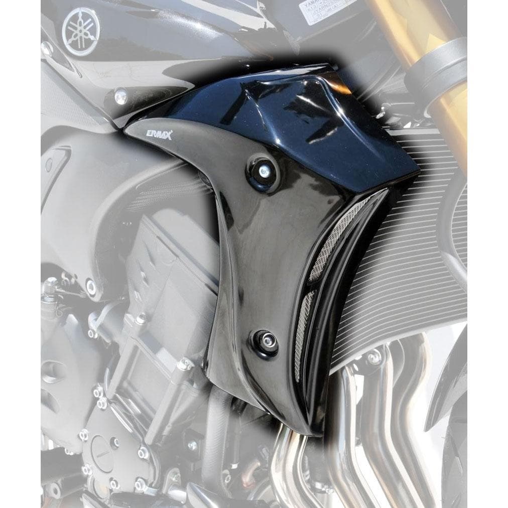 Ermax Radiator Cheeks | Unpainted | Yamaha FZ8 2010>2015-Radiator Cheeks-Pyramid Motorcycle Accessories