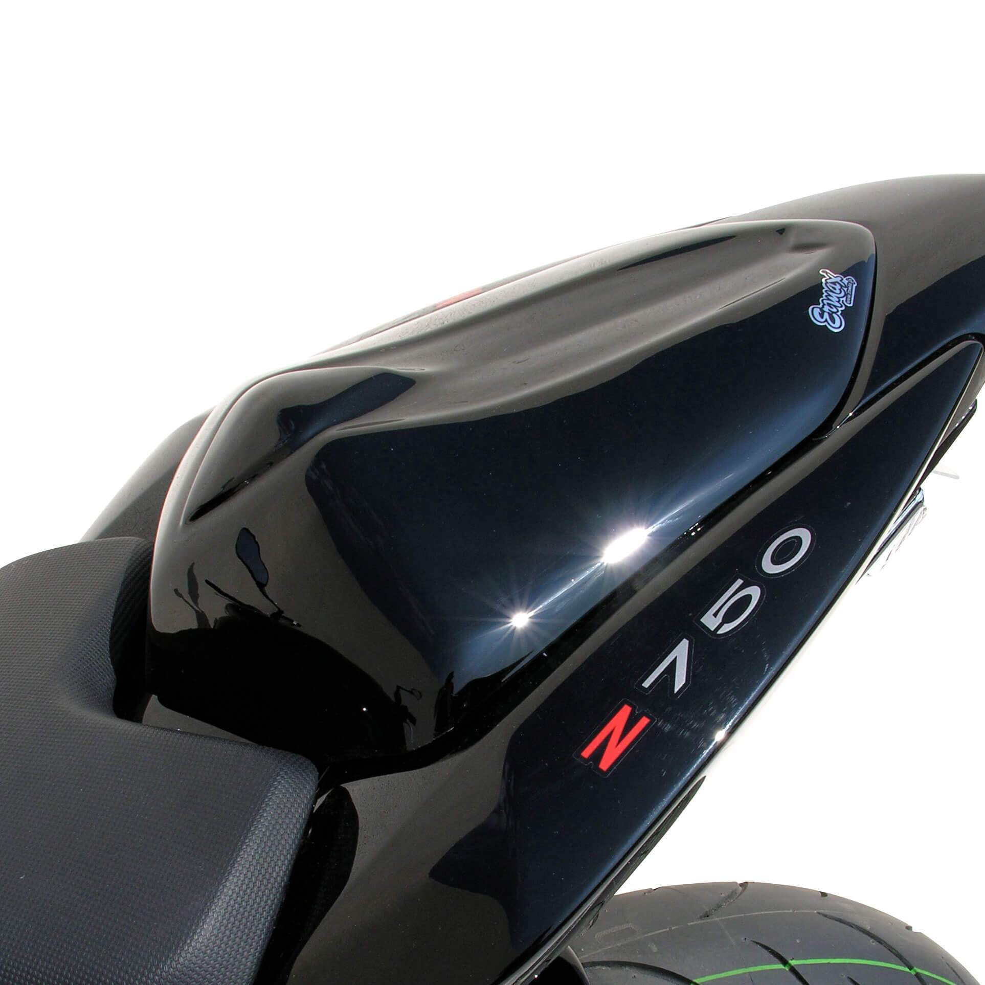 Ermax Seat Cowl | Gloss Black (Ebony Black) | Kawasaki Z 750 2007>2011-E850318060-Seat Cowls-Pyramid Motorcycle Accessories