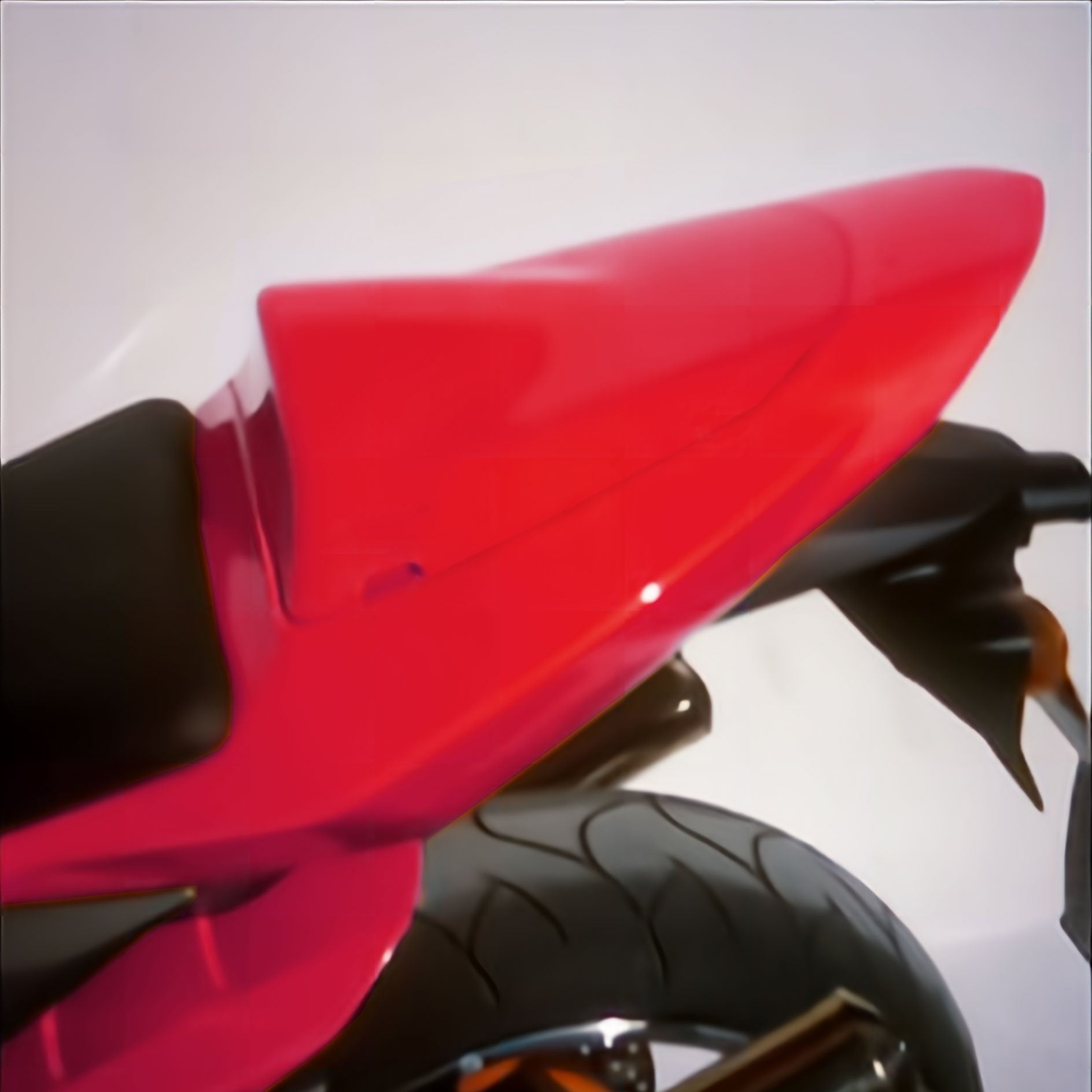 Ermax Seat Cowl | Gloss Red (Passion Red) | Kawasaki Z 1000 2003>2004-E850319054-Seat Cowls-Pyramid Motorcycle Accessories