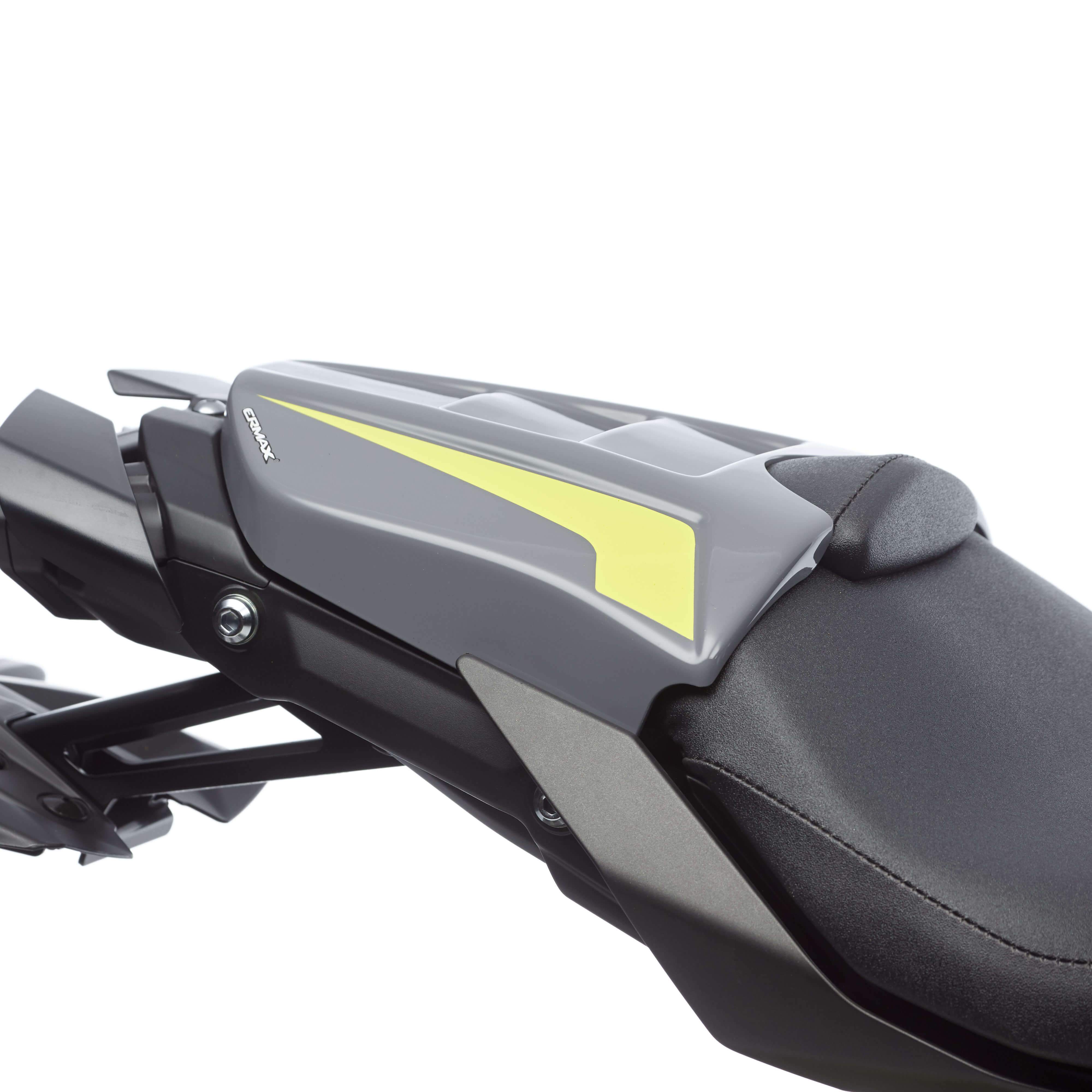 Ermax Seat Cowl | Gloss Yellow/Gloss Grey (Night Fluo Yellow/Nimbus Grey) | Yamaha MT-10 2016>2017-E8502Y2132-Seat Cowls-Pyramid Motorcycle Accessories