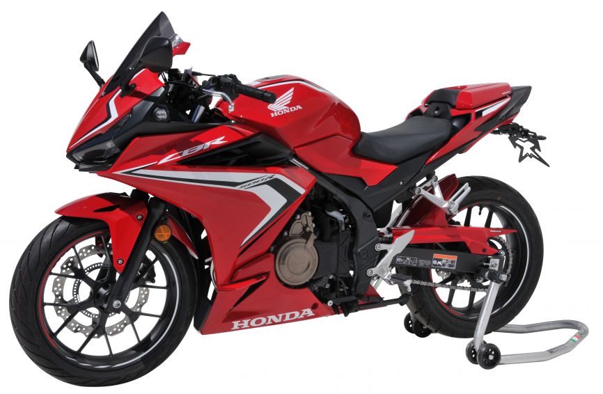 Ermax Seat Cowl | Grand Prix Red | Honda CBR 500 R 2019>Current -   Pyramid Motorcycle Accessories