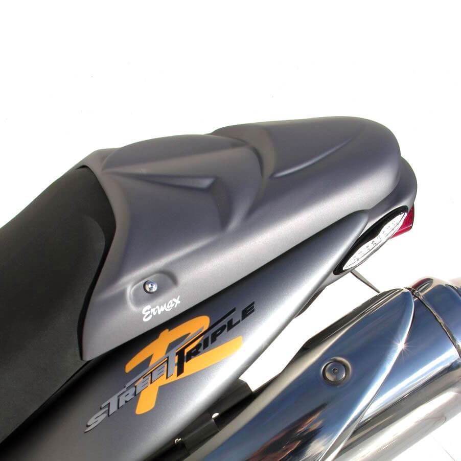 Ermax Seat Cowl | Light Matte Grey (Graphite Matte) | Triumph Street Triple 675 R 2009>2011 -  Shop name