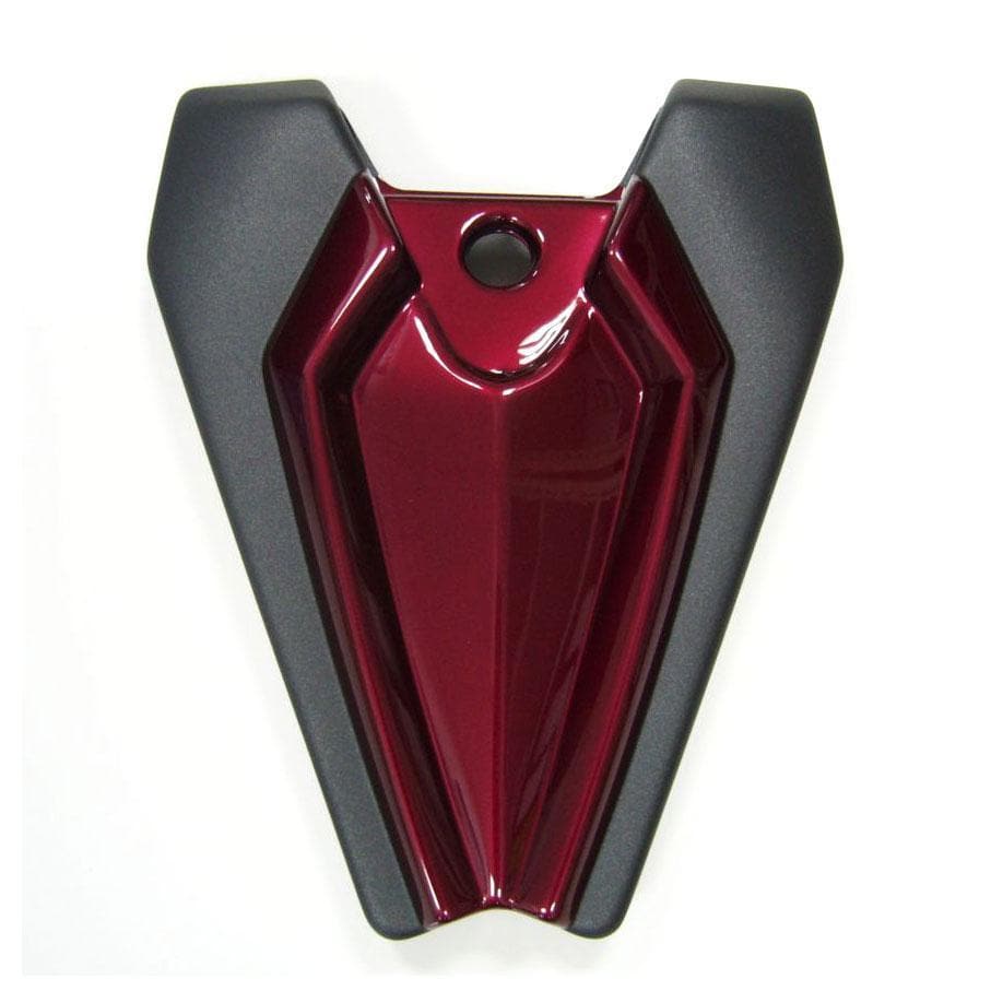 Ermax Seat Cowl | Matte Grey/Met Red (Matte Carbon Grey/Candy Crimson Red ) | Kawasaki Z 1000 2014>2016 -  Shop name